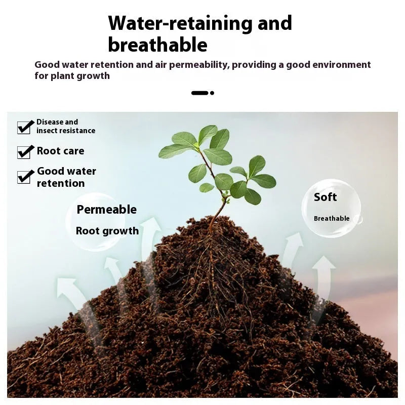 Nutrient soil medium vegetable planting and seedling blocks in various sizes for garden cultivation