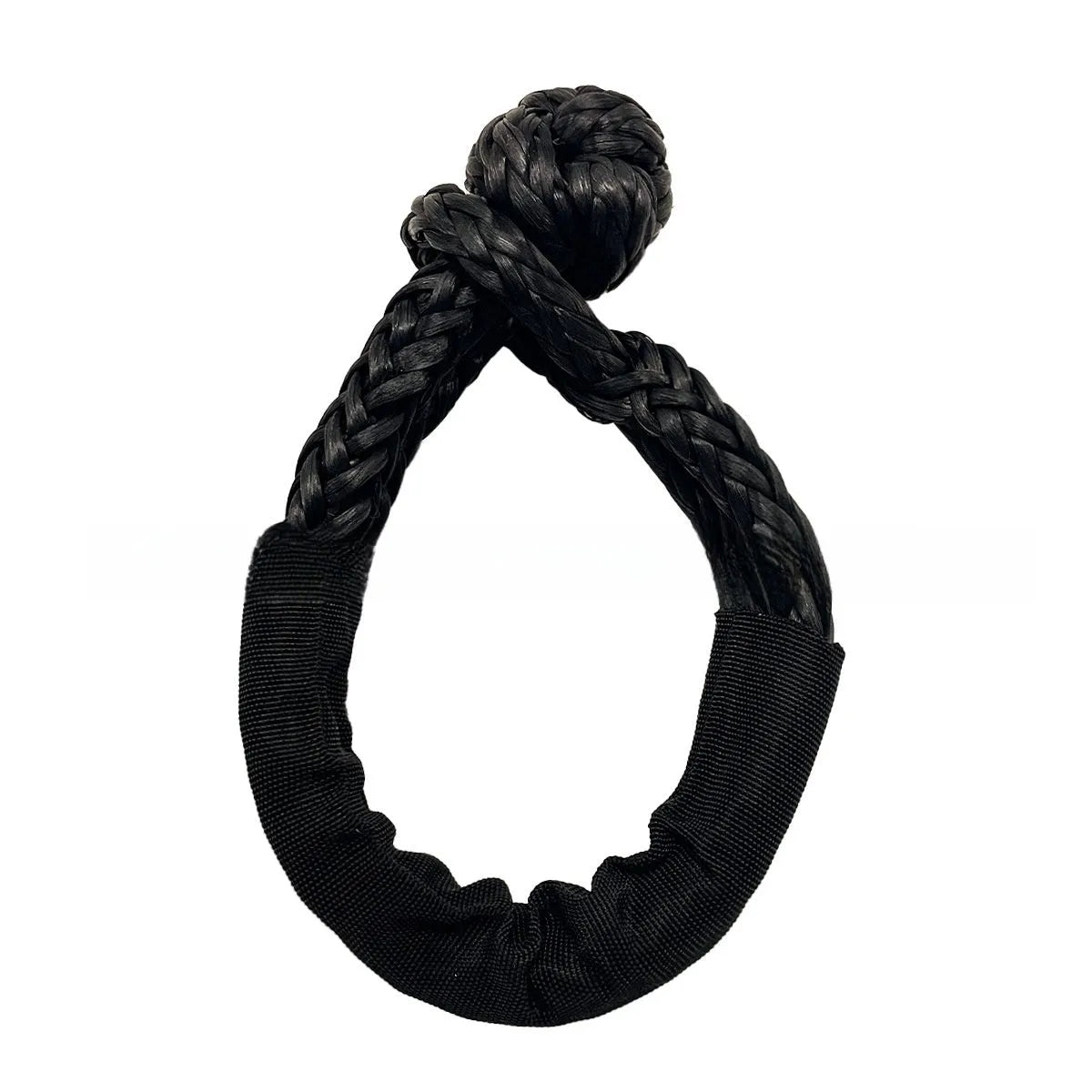 Polymer soft shackle trailer rope for vehicle recovery with 12mm diameter