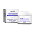 A 50g jar of anti-cracking hand and foot cream containing urea, salicylic acid, and natural extracts.