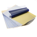 A4 tattoo transfer paper pack with transfer paste gel for quadruple copy tattoo design applications