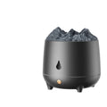 Volcano design humidifier aromatherapy diffuser in white or black with USB connection