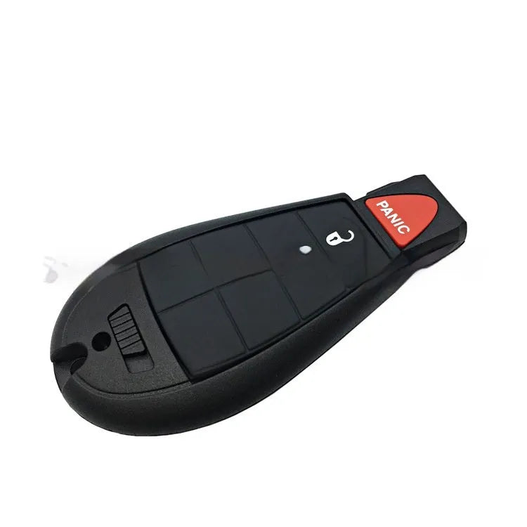 Dodge Chrysler plastic replacement key shell case with dimensions 85mm by 42mm.