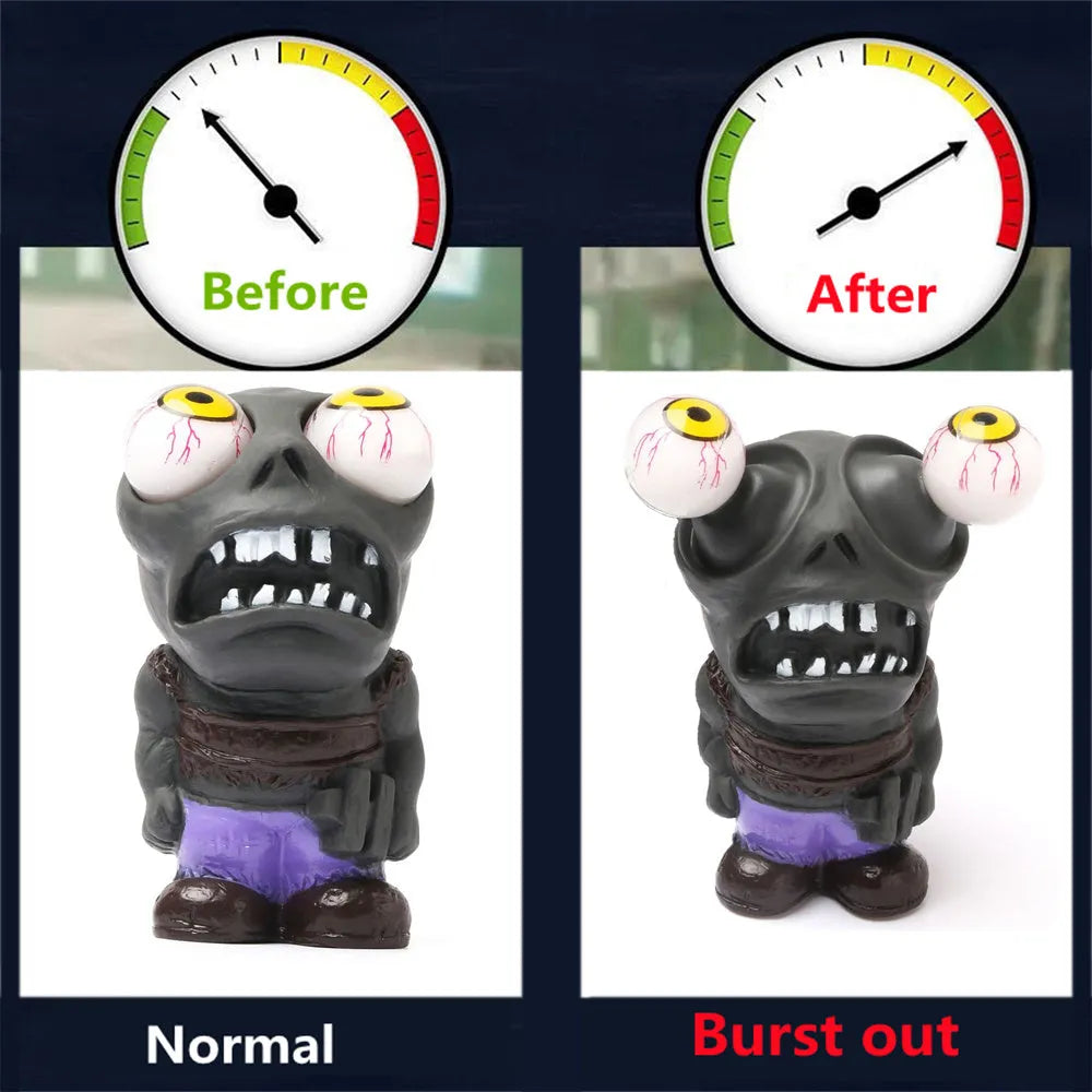 Turbo car blow-off valve ornament kit with doll decoration and pressure regulating components