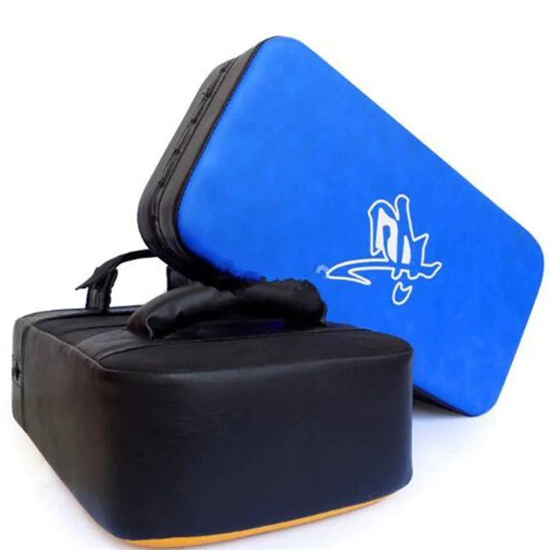 Blue thickened square foot sanda boxing prop for martial arts training