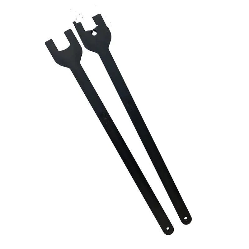 Land Rover fan wrench set showing 36mm and 40mm alloy steel spanners for auto repair.