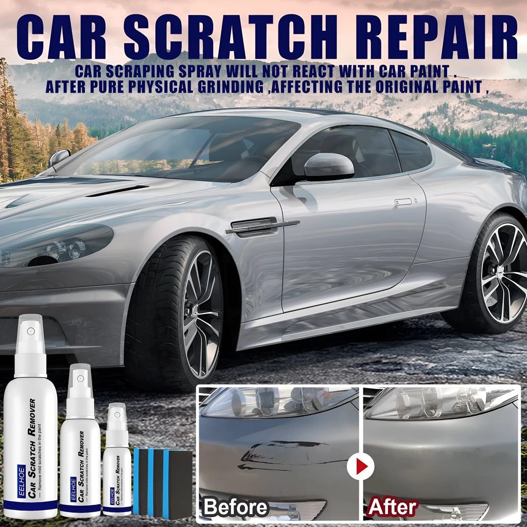 Car paint scratch repair spray bottle in 30ml, 50ml, and 100ml capacity options