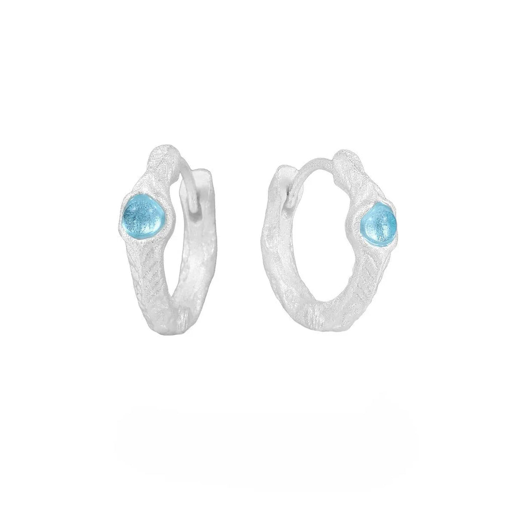 925 sterling silver geometric ear clip with burnt silver electroplated finish