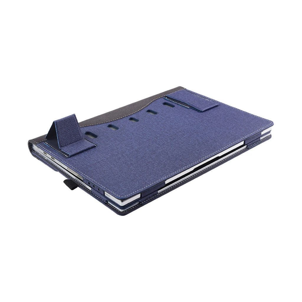 Black imitation leather protective sleeve for Microsoft Surface Laptop 6
