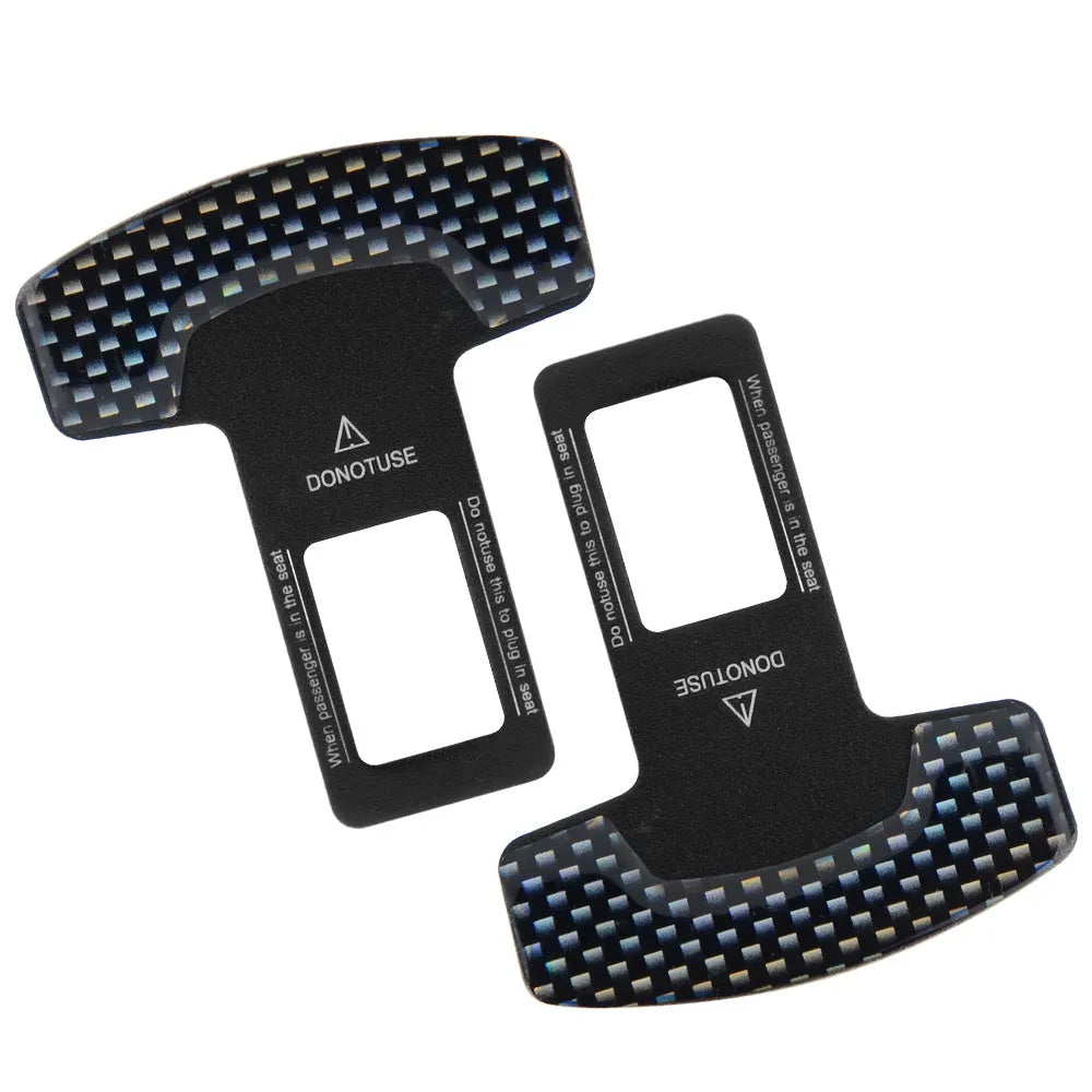 Aluminium key chain bottle opener with lock tongue pick head in frosted carbon fibre finish.
