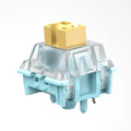 Tiger Mo Sea Salt Lemon PRO mechanical keyboard switches 36 pack with mute linear design