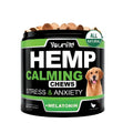 Calm Down And Chew health supplement bottle containing 120 capsules for stress and focus support.