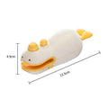 Yellow duck jacquard design rechargeable heat sealing machine with charging cable