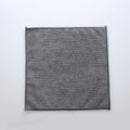 Grey 25x25cm microfiber kitchen cleaning cloth for oilproof decontamination