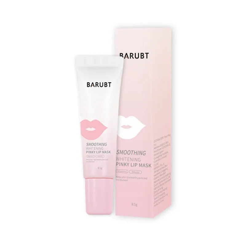 8.5g tube of moisturising lip balm with brightening and anti-chapping properties