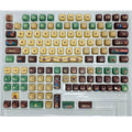 Capabala colourful 130-key MOA height ABS keycap set for mechanical keyboards.