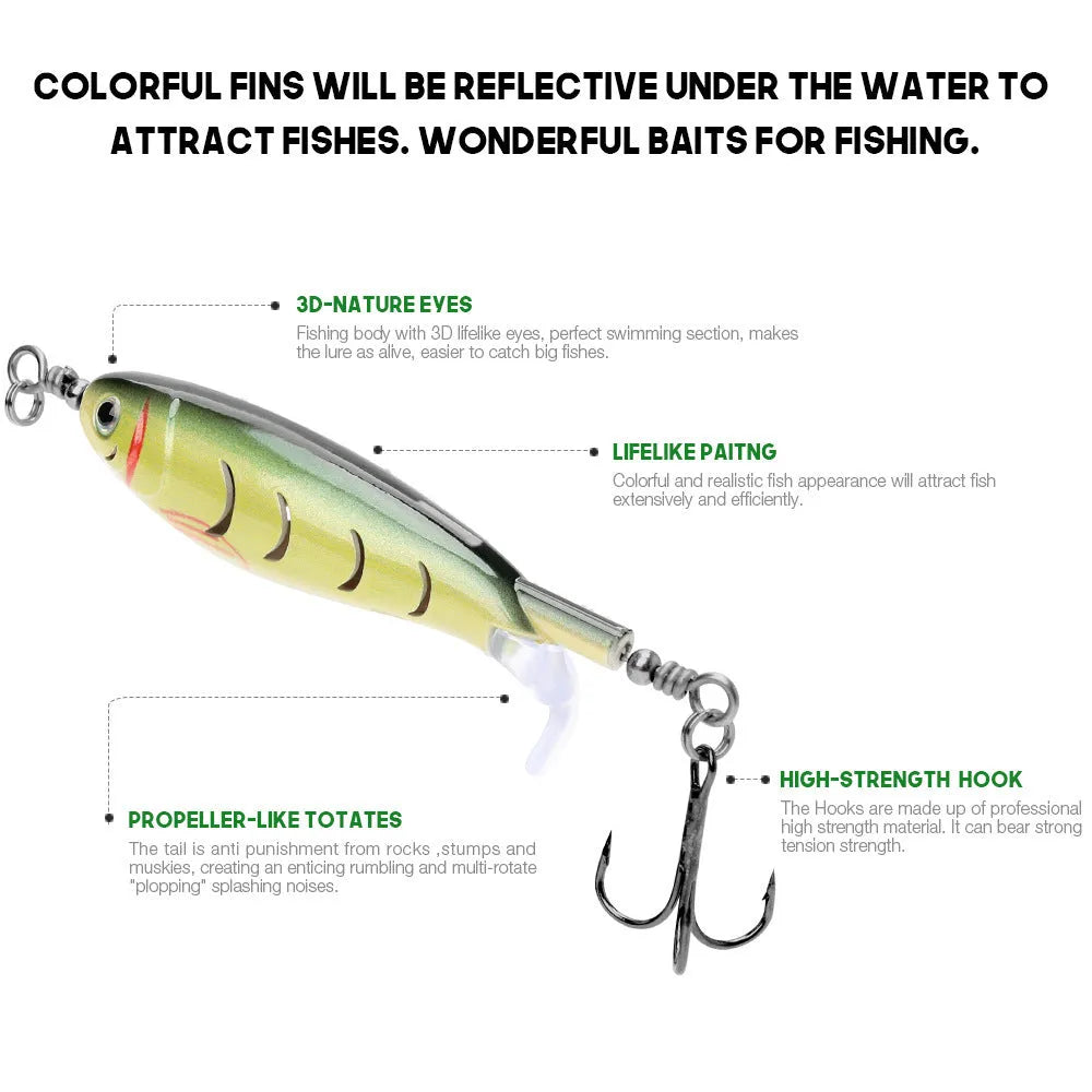 7.5cm long 8-gram bionic fishing bait lure in artificial design for predator fishing