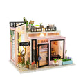 Small Time Studio handmade wooden toy cottage building model M903 English version with flash function