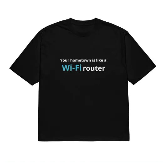 Black men's T-shirt featuring a 3D cartoon print, with a round neck and short sleeves in a loose fit.