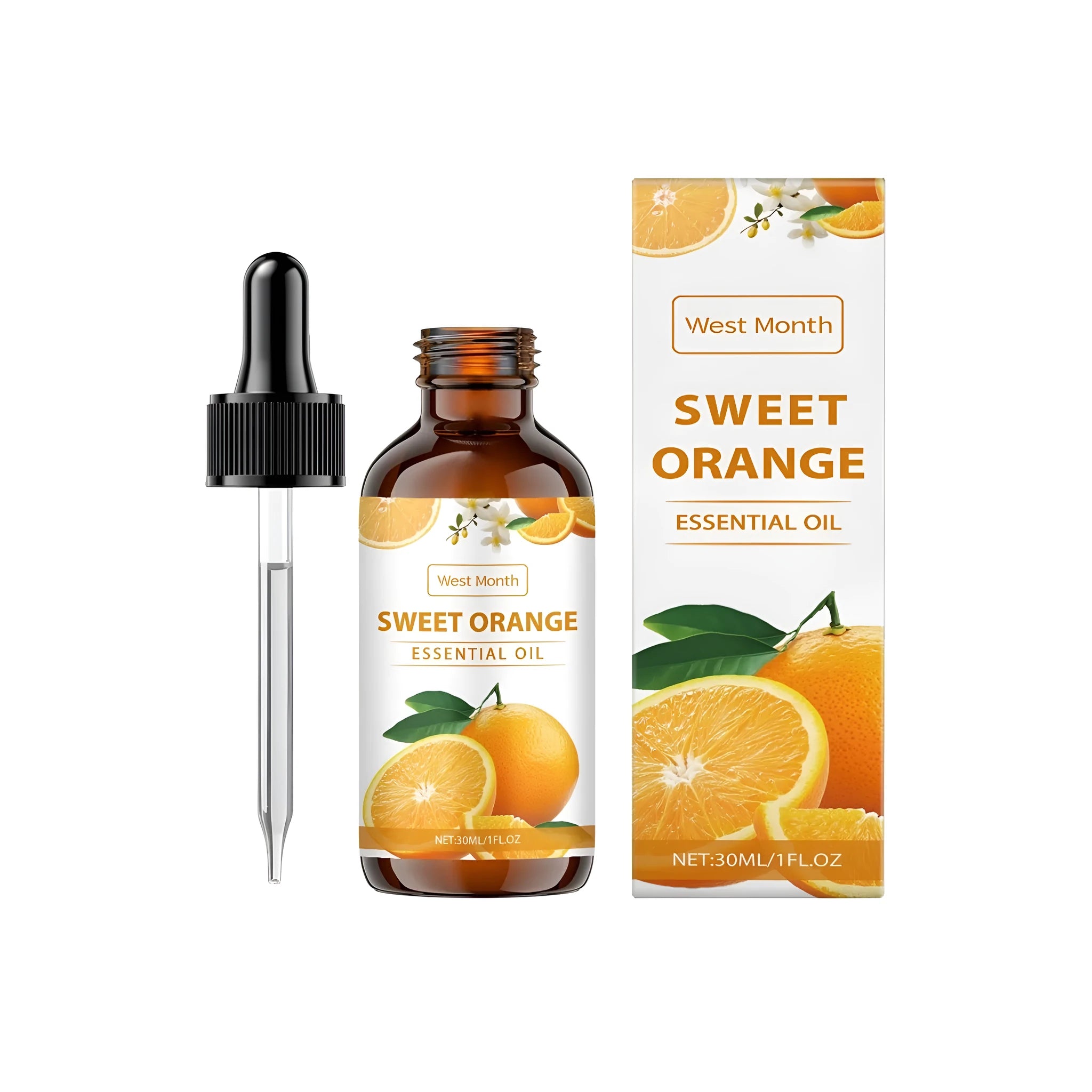 Bottle of cucumber melon essential oil with vitamin E for skincare moisturising