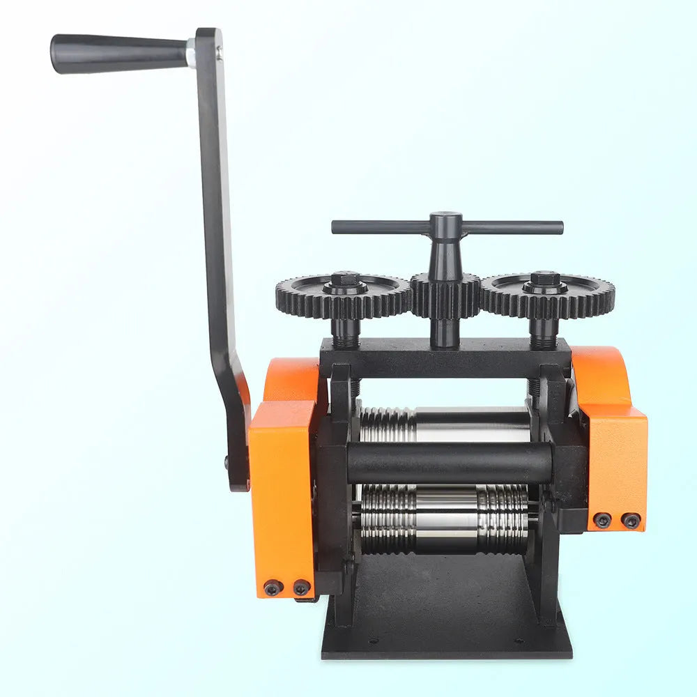 KD-4554 three-in-one multifunctional tablet machine for gold and silver jewellery making with iron hand rocking handle
