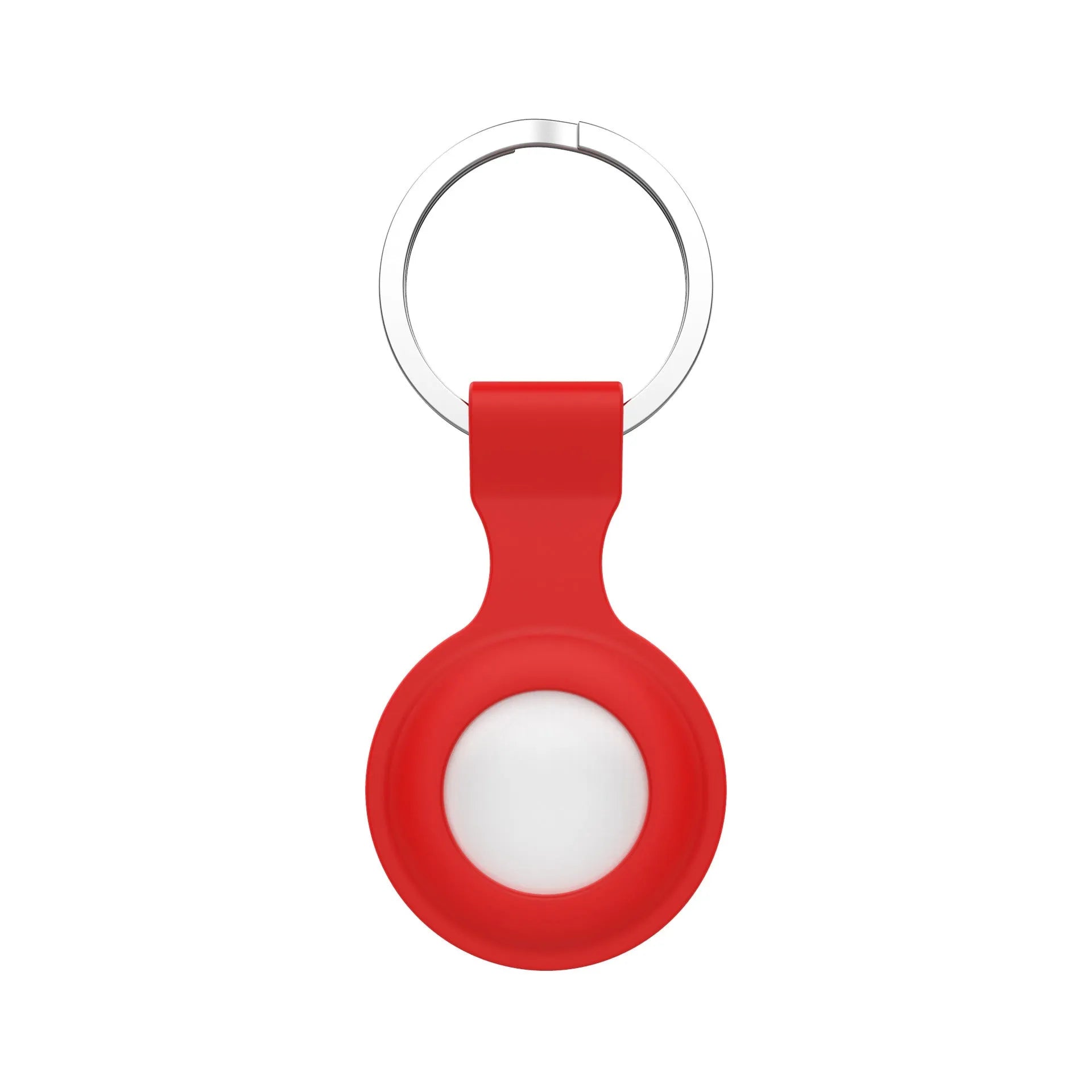 Silicone protective sleeve case for Apple AirTag showing available colour options
