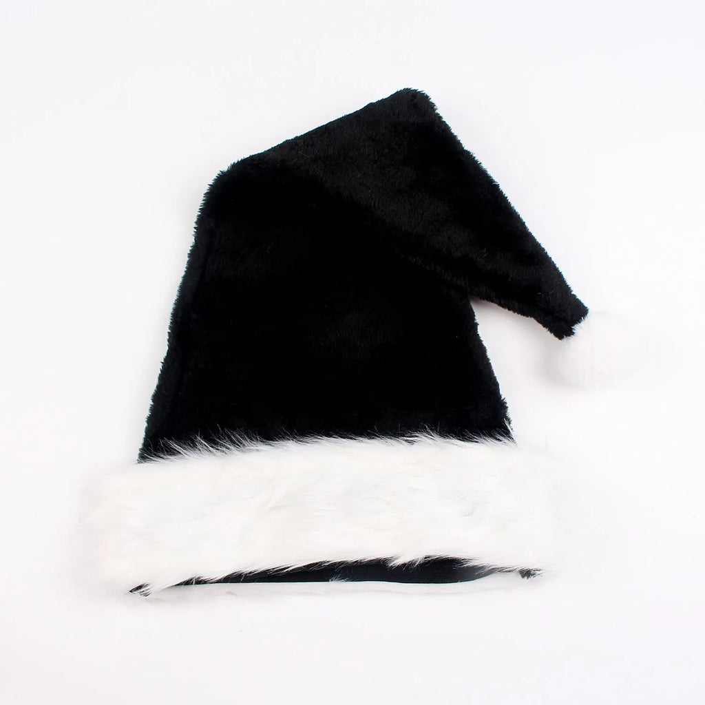 Thickened polyester Christmas hat in European classical style measuring 56x30cm