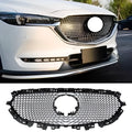 Mazda CX-5 second generation medium mesh front grille decoration in GT silver finish