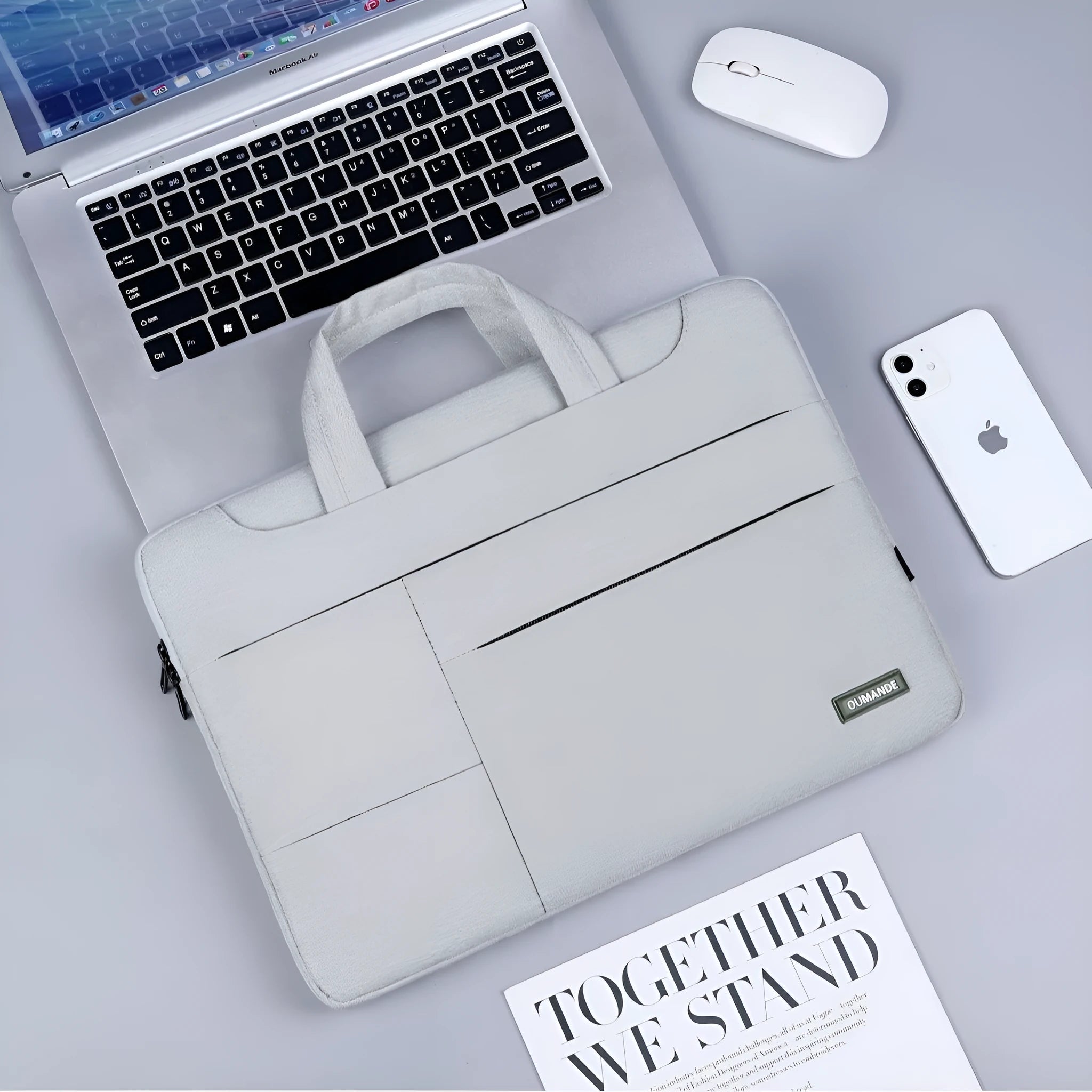 Waterproof Oxford cloth 15.6-inch laptop bag for business in a choice of colours.