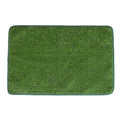 Green dog pee training grass mat with realistic texture for indoor and outdoor pet potty training