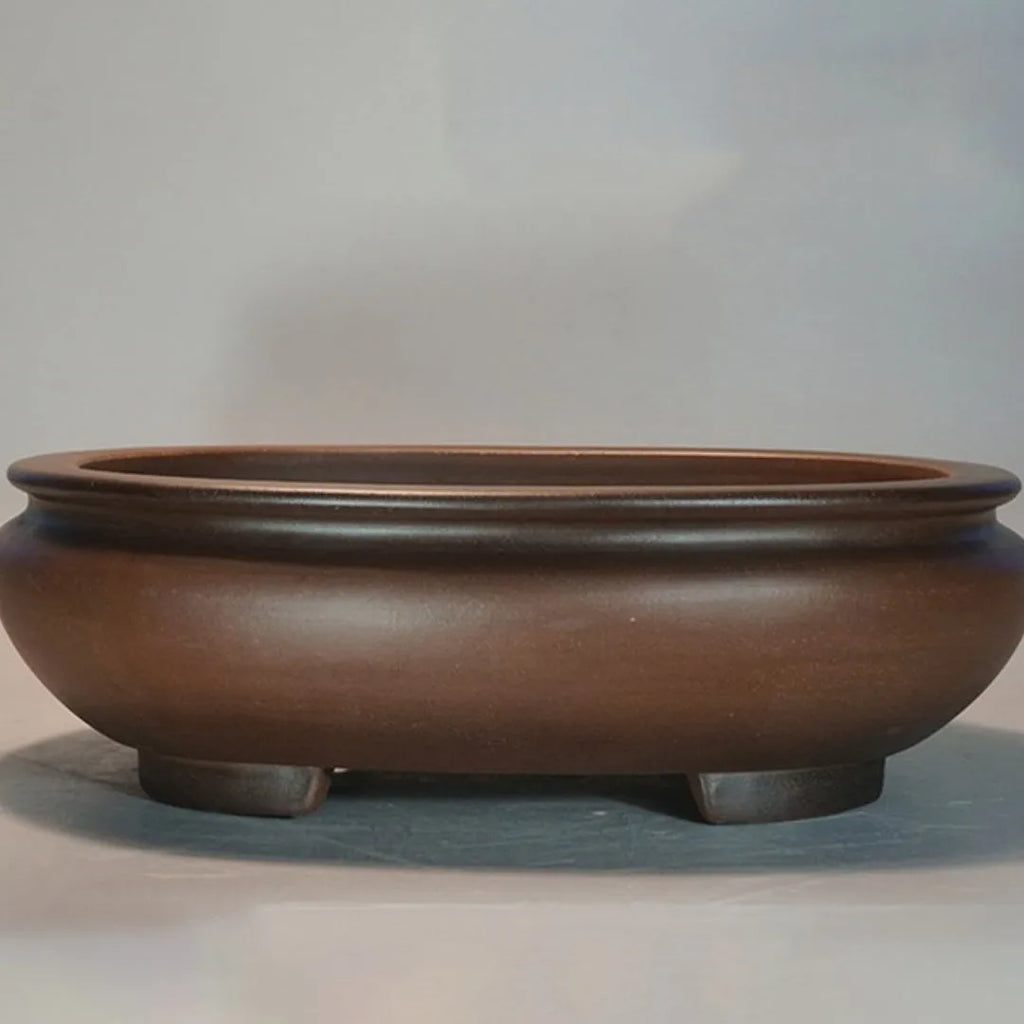 Purple sand handmade desktop flowerpot measuring 58cm by 47cm by 18cm