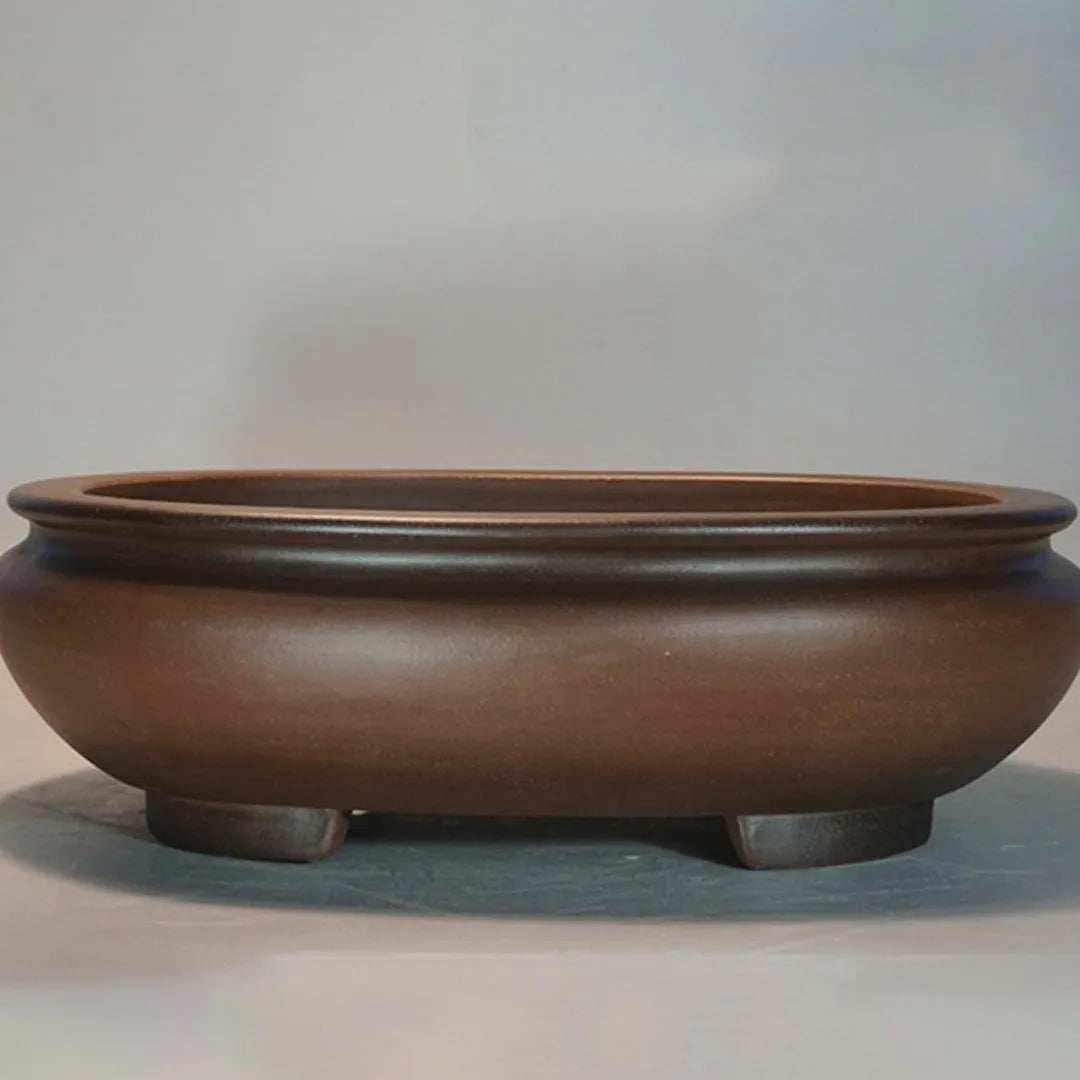 Purple sand handmade desktop flowerpot measuring 58cm by 47cm by 18cm