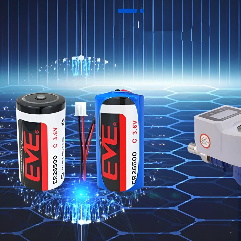 ER26500 3.6V 8500mAh lithium thionyl chloride battery for water gas flow meters