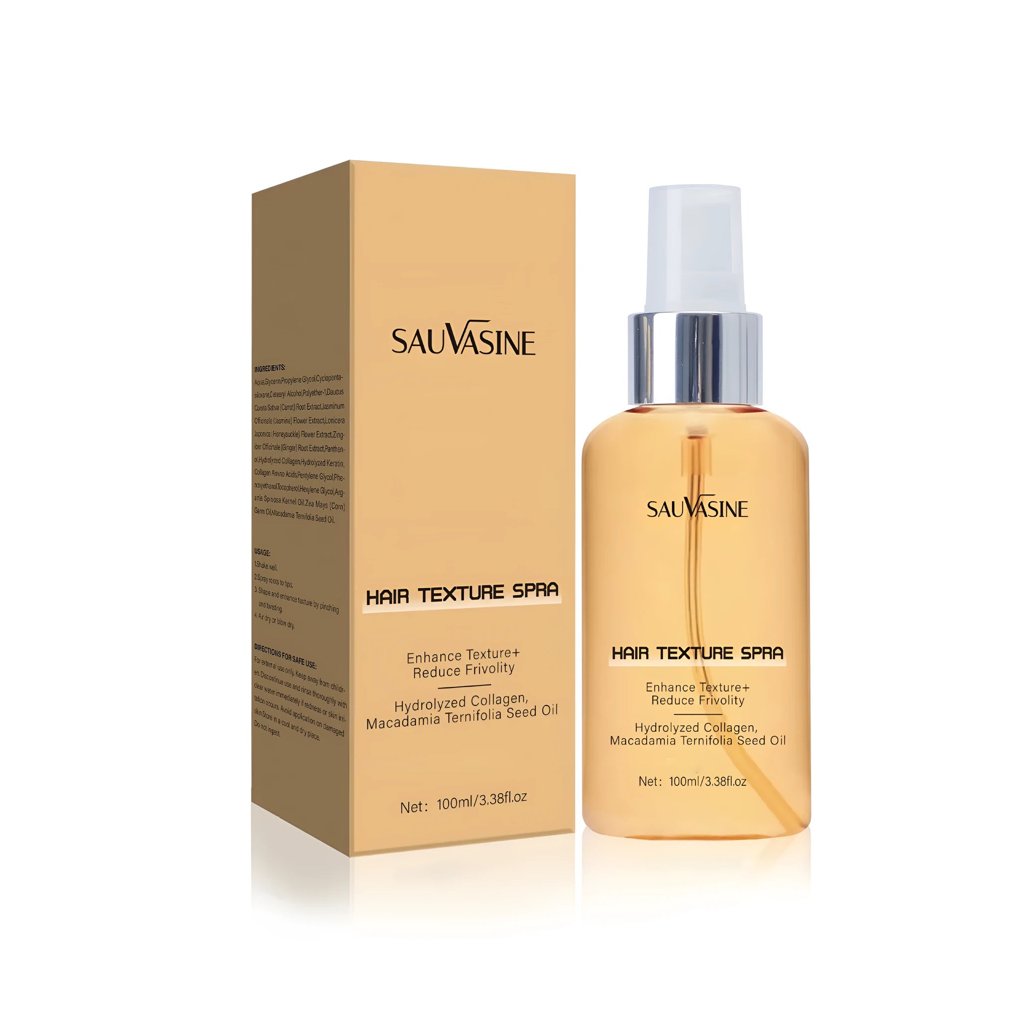 Reduce Frizz Moisturising Scalp Care Spray 100 Ml bottle for normal hair, colour code SWX-248.