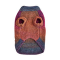 Rainbow circle dopamine pet sweater for dogs and cats in wool acrylic blend material