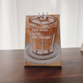 2025 mini desk calendar collection showing four different simple modern design themes