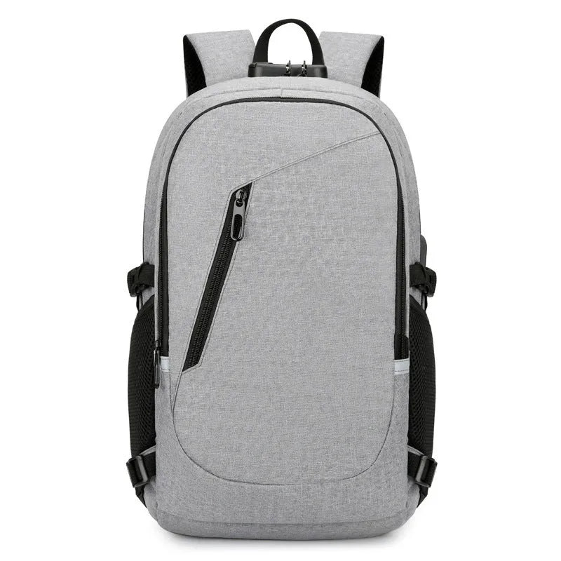 Oxford cloth computer backpack with 20-35L capacity measuring 50cm height x 31cm width x 19cm depth