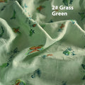Ramie embroidery fabric for Hanfu sewing projects showing beige, grass green and dark green colour options