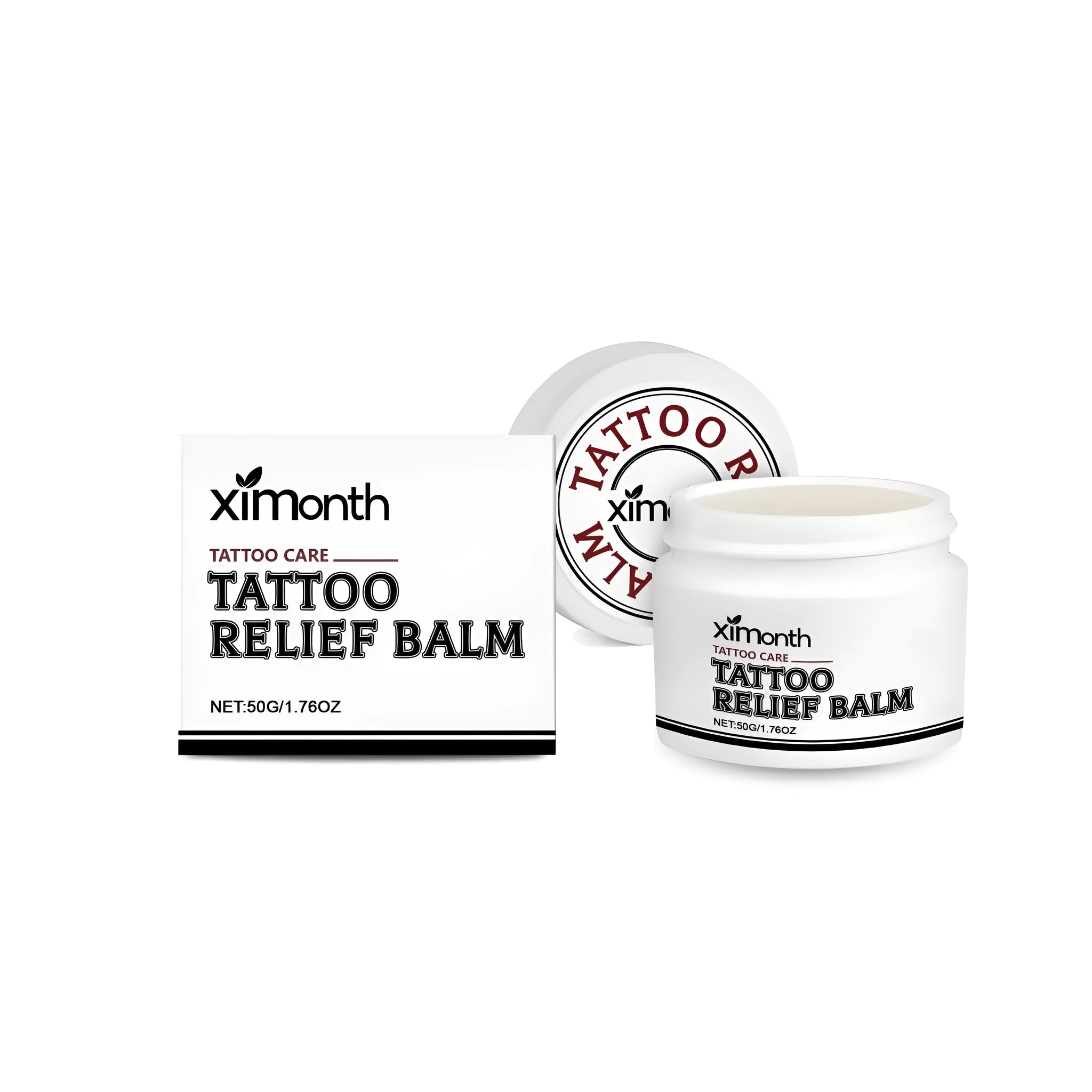 50g tube of tattoo aftercare cream with shea butter and coconut oil.