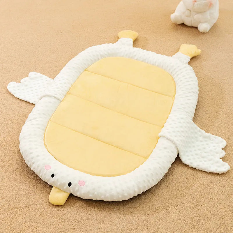 Bedsure medium rectangular waterproof orthopedic dog bed with removable cover.