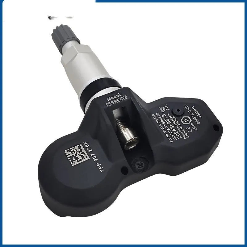 Black tyre pressure monitoring device for Audi cars