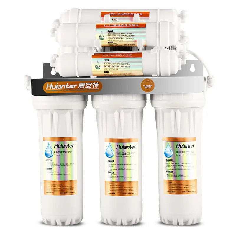 White plastic household water purifier filter element for tap water filtration