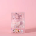 Pet princess crown headdress with veil in cotton polyester material, beige and pink colour options