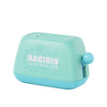 ABS plastic Switch game card storage box with silicone base in green, purple, or yellow purple colour options