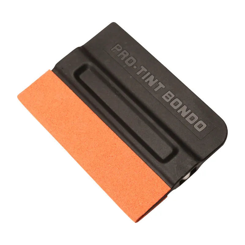 ABS car film scraper tool for colour change vinyl application with choice of pad materials