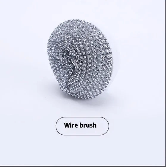White cordless electric cleaning brush with four brush heads for shower tile and floor cleaning