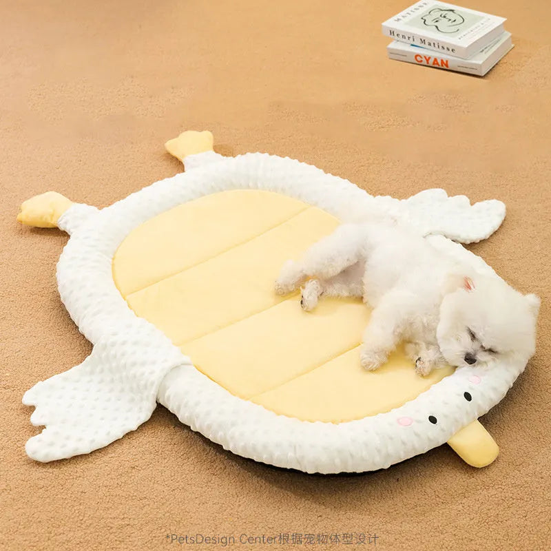Bedsure medium rectangular waterproof orthopedic dog bed with removable cover.