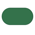 A green silicone placemat for cats with a non-slip base, shown under a food bowl.