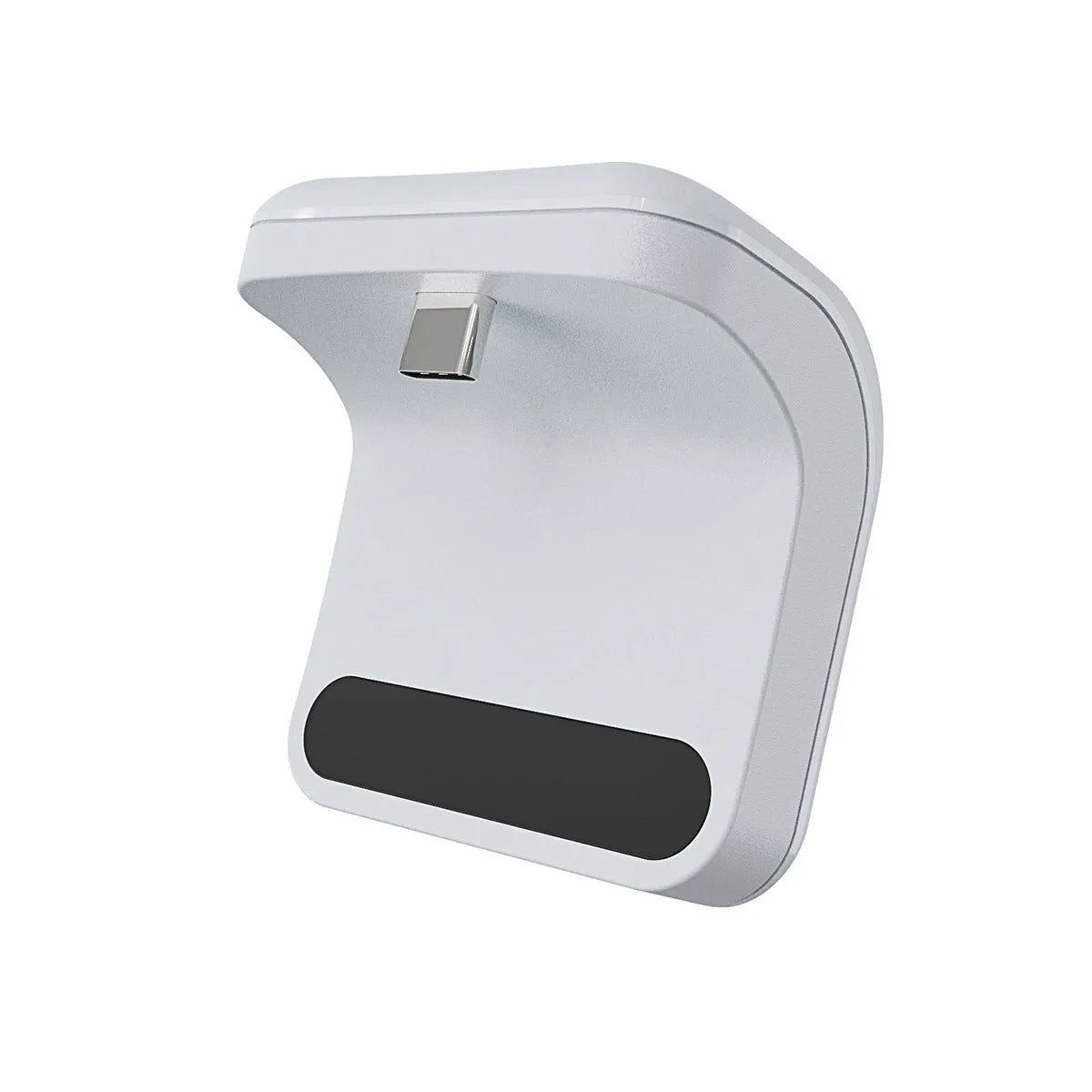 White PS5 controller battery pack 1500mAh with LED display and outer hanging bag
