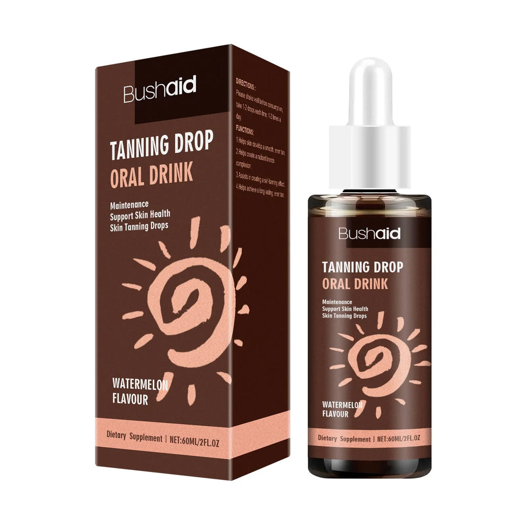 Sun Tanning Essence 60ml in compact travel packaging for sun protection and tanning