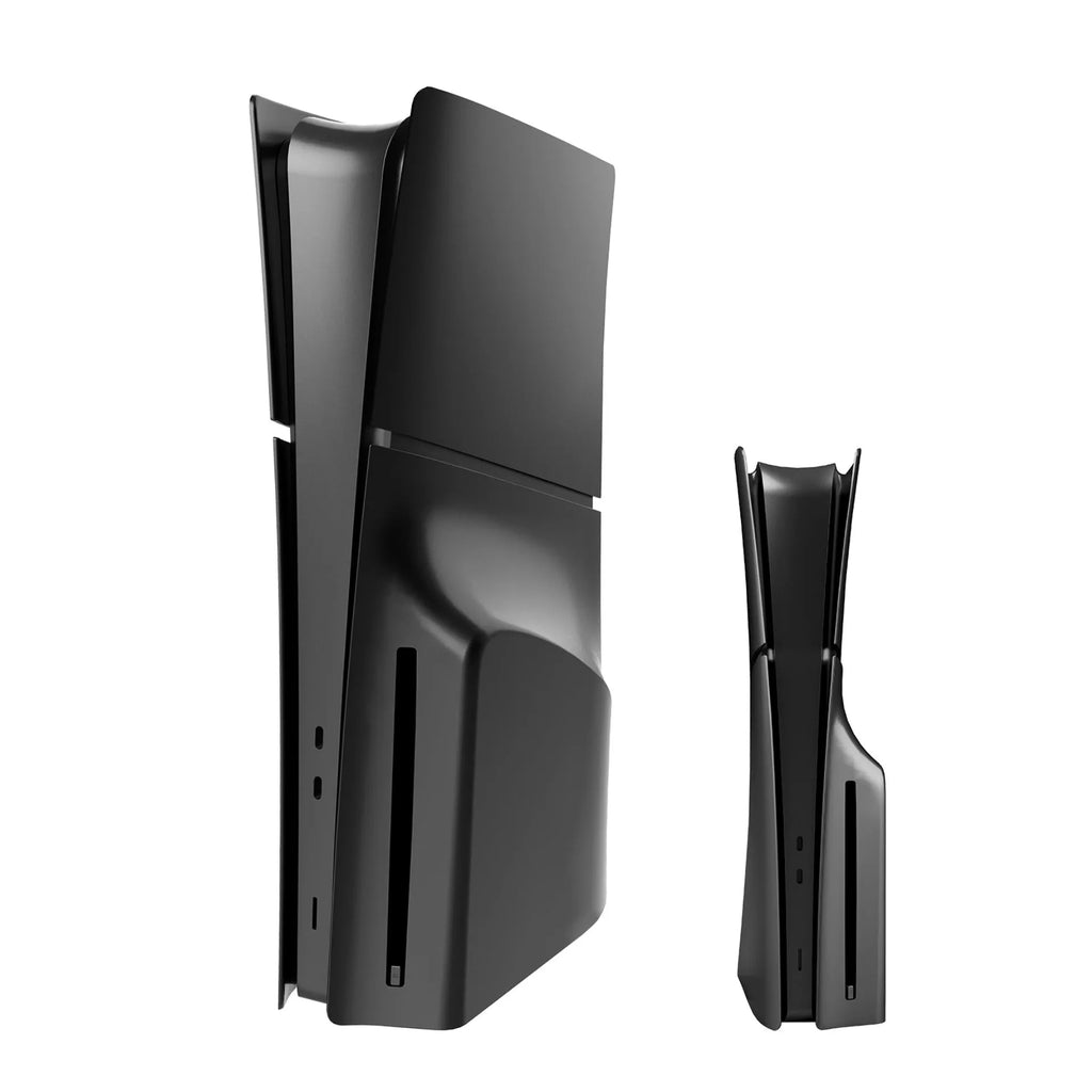 PS5 Slim replacement protective shell case in ABS plastic, showing colour options.